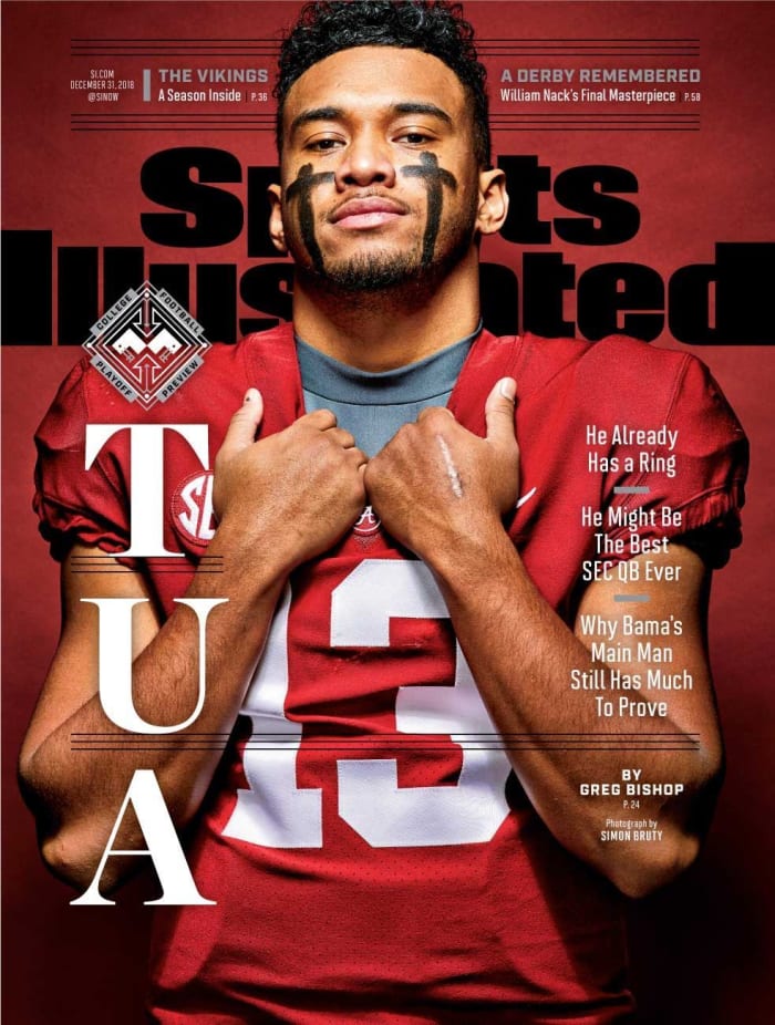 Tua Tagovailoa cover Sports Illustrated, Dec. 31, 2018